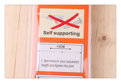 嘉豪日用 2017新款浴簾桿伸縮浴簾桿